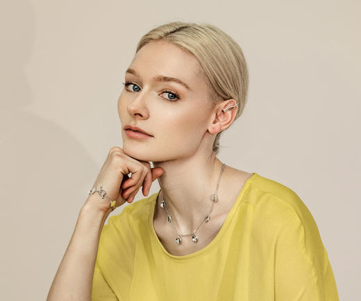 J.HARDYMENT | Small Thumbprints Charm necklace [项链 三色] 商品图6