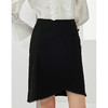 EITIE爱特爱秋季新款时尚通勤显瘦A字百搭不规则下摆半身裙女 商品缩略图2