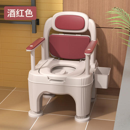 【座便器】坐便椅家用成人便携式可调节沙发椅简易坐便器孕妇老年人移动马桶 商品图1