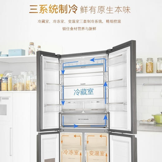 卡萨帝（Casarte）冰箱BCD-700WGCTD87VAU1 商品图5