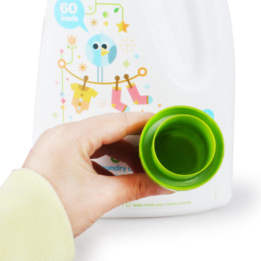 甘尼克宝贝BabyGanics天然婴儿童孕妇宝宝洗衣液3倍浓缩不含酒精1.77L（2瓶装） 商品图7