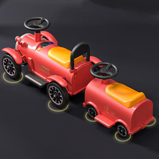 贝多奇（BEIDUOQI）儿童电动小火车可坐双人BDQ 商品图3