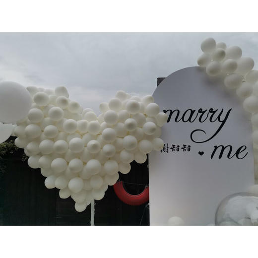 【甜蜜回忆】鲜花气球求婚布置 商品图2