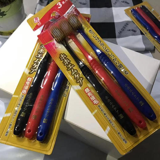 【宽头牙刷】软毛牙刷三只装宽成人牙刷三重植毛 商品图11