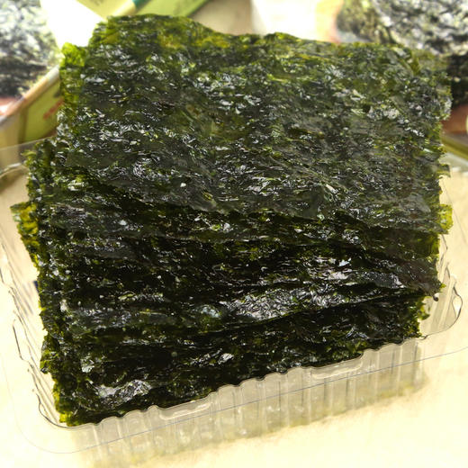 완도김韩国进口海苔韩国福乐正调味海苔原味12G/袋海产品儿童零食寿司包饭 商品图1