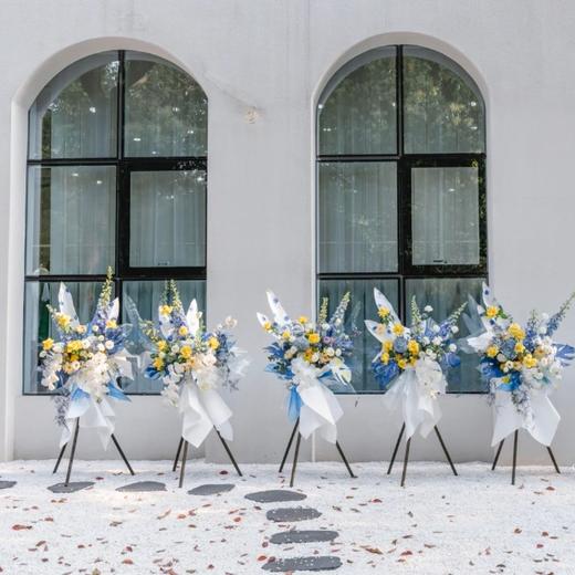 蓝图-高端蝴蝶兰大飞燕开业庆典花篮一对 商品图1