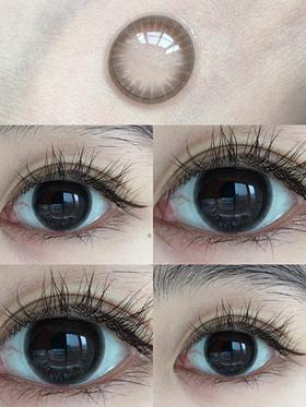 【小红书推荐款】msyreye  啵啵黑，年抛/直径14.0/着色13.2-13.3左右，99/两副（商品详情任选，6月20号结束）