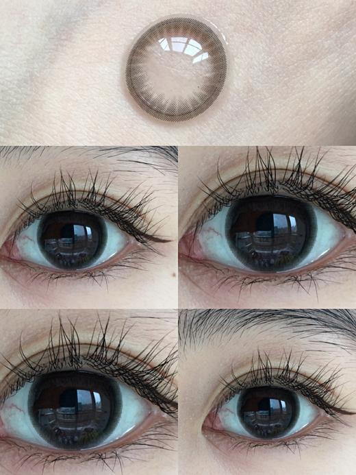 【小红书推荐款】msyreye  啵啵黑，年抛/直径14.0/着色13.2-13.3左右，99/两副（商品详情任选，6月20号结束） 商品图0