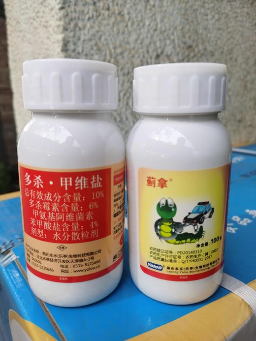 蓟拿10%多杀霉素甲维盐水分散粒剂防治蓟马肉虫青虫 商品图0