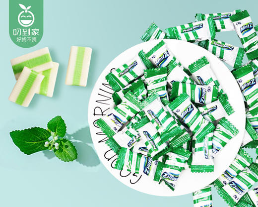 印尼MintZ明茨双重薄荷味软糖（460g/罐）生产日期: 12月 商品图2
