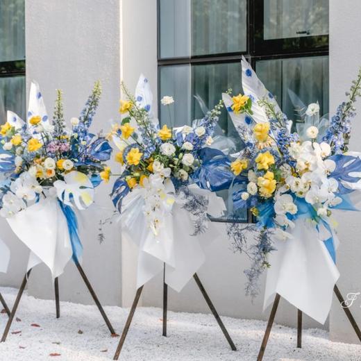 蓝图-高端蝴蝶兰大飞燕开业庆典花篮一对 商品图2