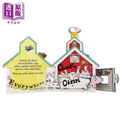 【中商原版】Mini House: Old MacDonald's Barn 迷你屋:老麦当劳的谷仓 英文原版 进口图书 亲子低幼绘本 儿童纸板书 1-5岁 商品图1