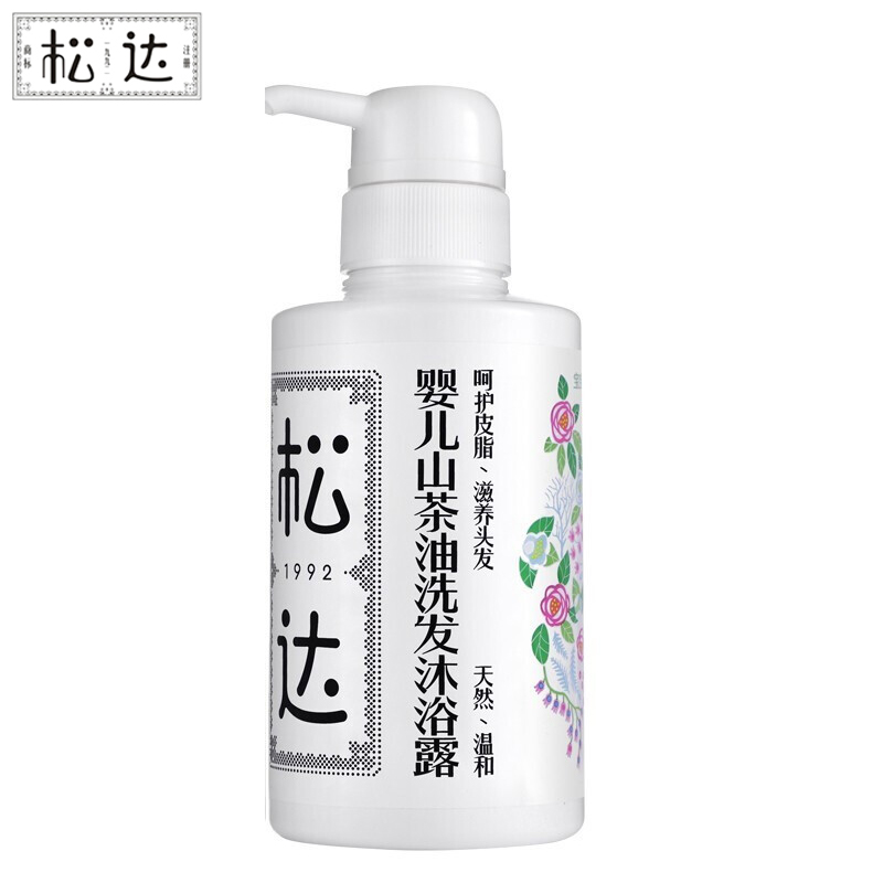 松达 婴儿护肤山茶油洗沐二合一 300ml