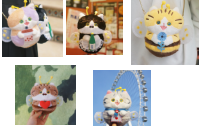 妙吉mewji丨小咪蜂公仔挂件