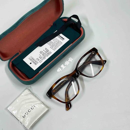 Gucci 特价 平光镜 玳瑁色 商品图0