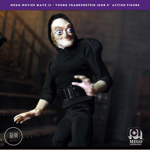 现货 Mego 新科学怪人 伊戈尔 Young Frankenstein 复古 挂卡 潮流玩具 摆件 商品图2