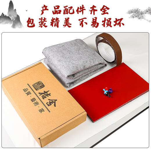 毛毡墙 桔舍书画磁性毛毡墙强磁吸磁书画毛毡墙贴宣纸国画书法作品展示教学墙贴固定加强磁力书画毛毡墙 商品图3