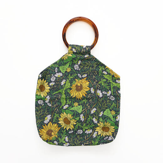 HUJI祤集Amber手提包插画古典花枝 商品图7