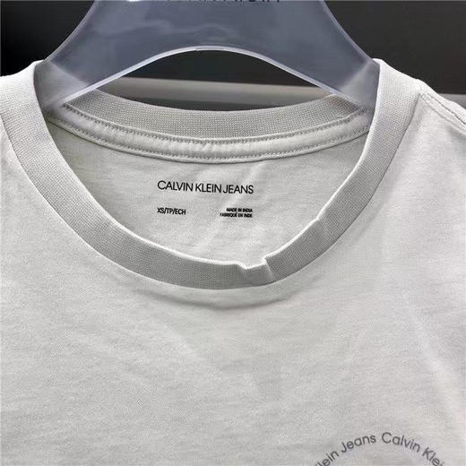 【夏日新品折扣】¥298/件美国🇺🇸直邮Calvin Klein /CK 新品男士小Logo休闲纯棉短袖T恤 商品图7