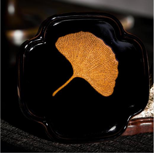 银杏木叶天目盏|一片叶子烧出天价瓷器，失传700年非遗绝技 商品图7