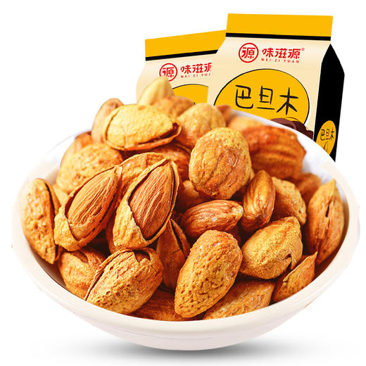 味滋源 巴旦木 坚果炒货休闲零食品*120g/袋 商品图4