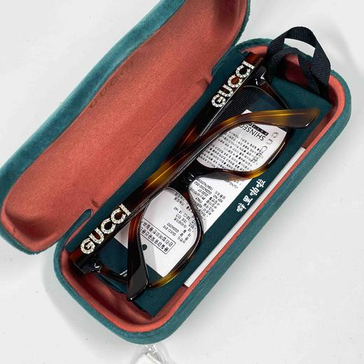 Gucci 特价 平光镜 玳瑁色 商品图1