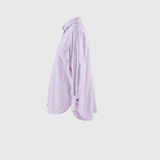 袖工字褶门禁单边打折衬衣 商品图2