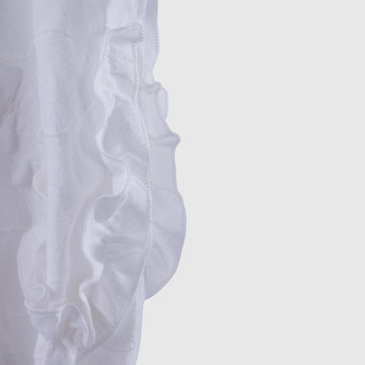 复古港味袖木耳边百搭衬衣 商品图3