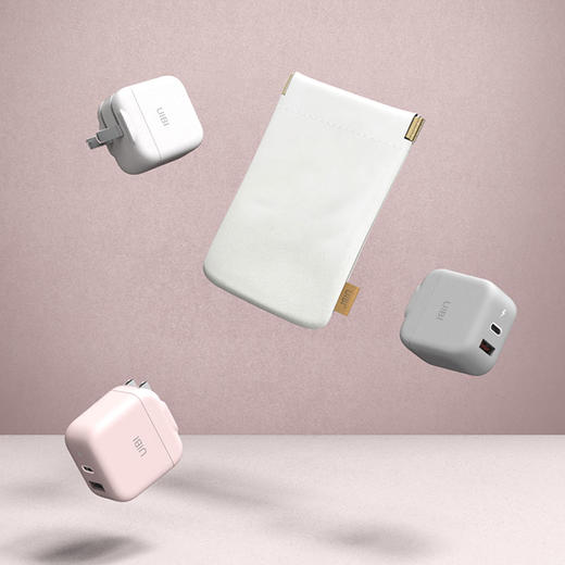 单手即开轻奢羊皮 数码配件收纳包 商品图3