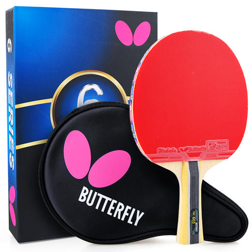 蝴蝶Butterfly TBC-603乒乓球拍 成品拍【送蝴蝶三星球 3个装】 商品图6