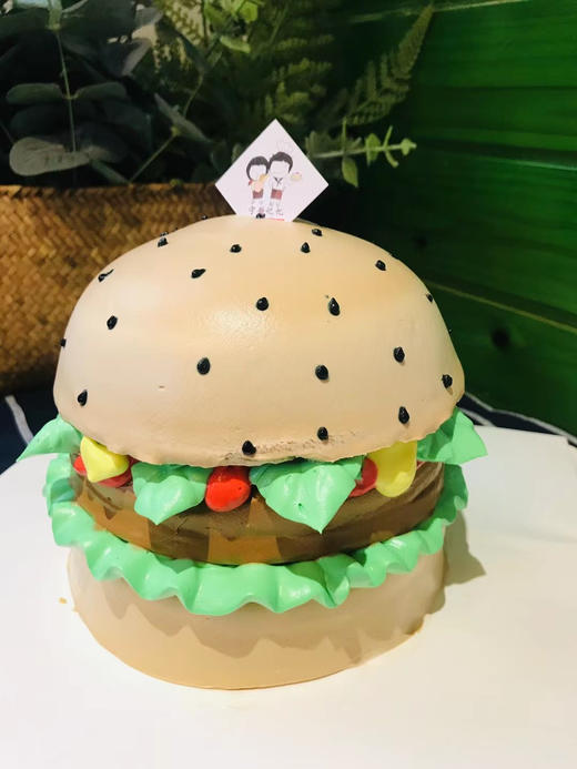 汉堡包奶油蛋糕 下单前请仔细阅读商品详情 商品图1
