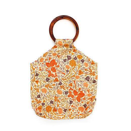 HUJI祤集Amber手提包插画古典花枝 商品图9