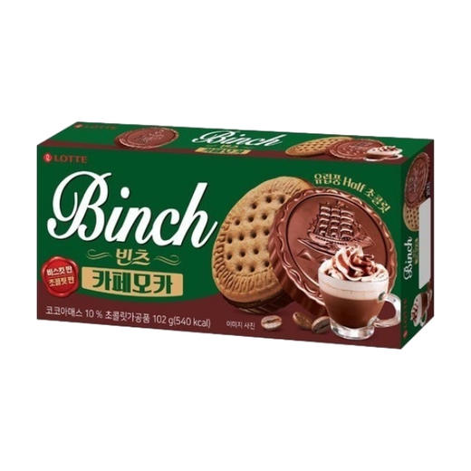 乐天 宾驰夹心饼干咖啡味102g【中】 商品图0