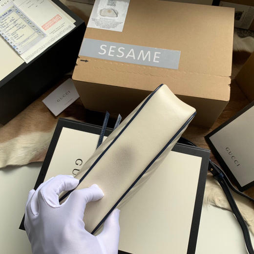 夏日特惠💰1100【原厂皮】原单古驰Gucci 相机包447632双G扣复古 商品图4