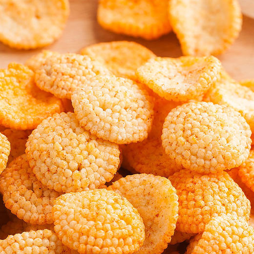 【手工小米锅巴*3袋装】网红麻辣小吃酥脆食品办公休闲零食整箱 商品图1