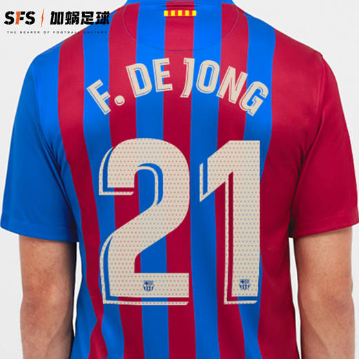 SFS 21-22赛季巴萨梅西印号 巴塞罗那主场联赛印号 非球衣链接 商品图2