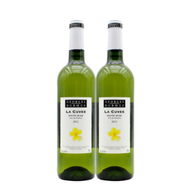 【双支特惠装】法国原瓶进口干白 乔治杜博夫白葡萄酒Georges Duboeuf Cuvee White 750ml*2