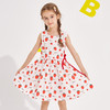 龙之涵 中大童无袖连衣裙 全棉连衣裙中大女童法式连衣裙 商品缩略图5