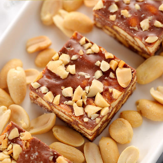 味滋源雪花酥1kg休闲小吃网红散装2斤牛轧奶芙沙琪玛饼干 商品图2