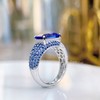「点彩」坦桑石蓝宝石戒指 商品缩略图2