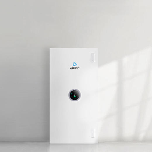 LOOKAIR新风系统壁挂式新风机除雾霾PM2.5甲醛空气净化器全屋换气无需布管[福利品] 商品图2