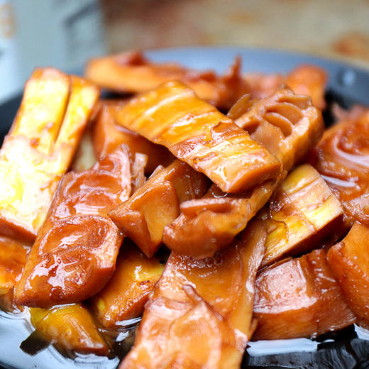 【🔥新品尝鲜】油焖烤笋 爽口下饭  油焖烤笋+红油藤椒脆笋  2/4瓶（260g/瓶）、50g*4袋+送1袋 商品图7