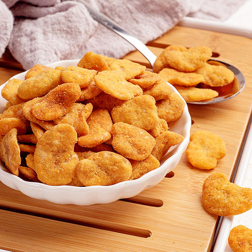 味滋源_蟹黄味蚕豆瓣120g*1袋 农家兰花豆网红追剧小零食【分销】 商品图2