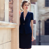 IWY/欧美职业装工装套装时尚短袖西装套裙OL气质女装正装工作服CS0331 商品缩略图1