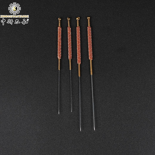贺氏火针(4支/套) 一套4支 粗 中 细 钨钢火针 商品图0