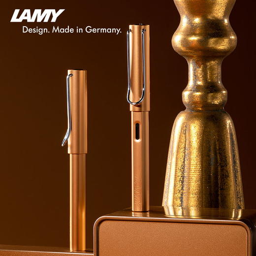 凌美 LAMY钢笔 恒星赤铜橙墨水笔单支铁盒套装F尖 0.7mm 商品图7