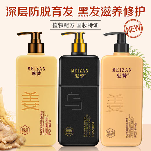 魅赞植物防掉黑发洗护套装 商品图0