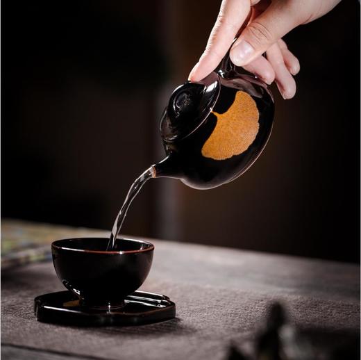 银杏木叶天目盏|一片叶子烧出天价瓷器，失传700年非遗绝技 商品图8