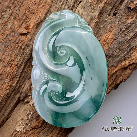 派瑞翡翠 翡翠挂件 冰糯种 飘花 商品图1