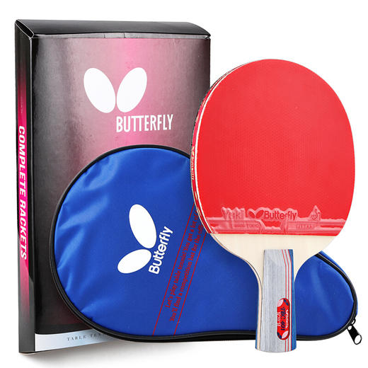 蝴蝶Butterfly TBC-401乒乓球拍 五层纯木成品拍 商品图0